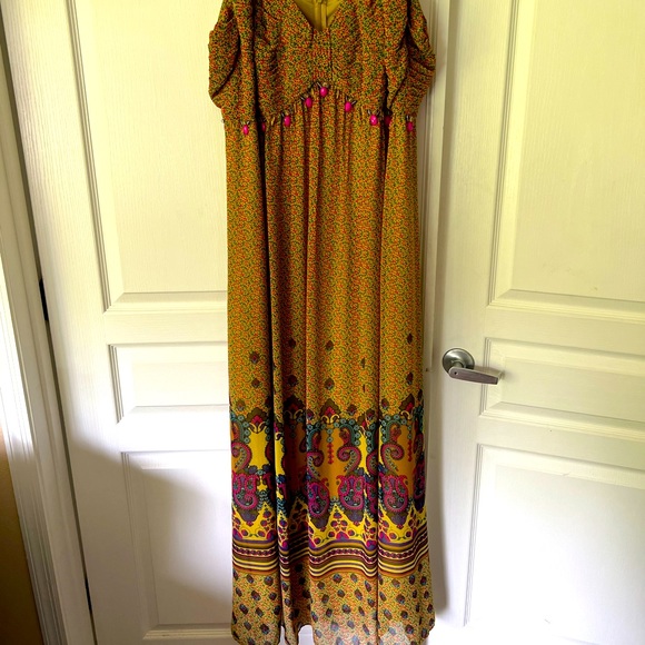Jessica London Plus Size Maxi - Picture 1 of 9